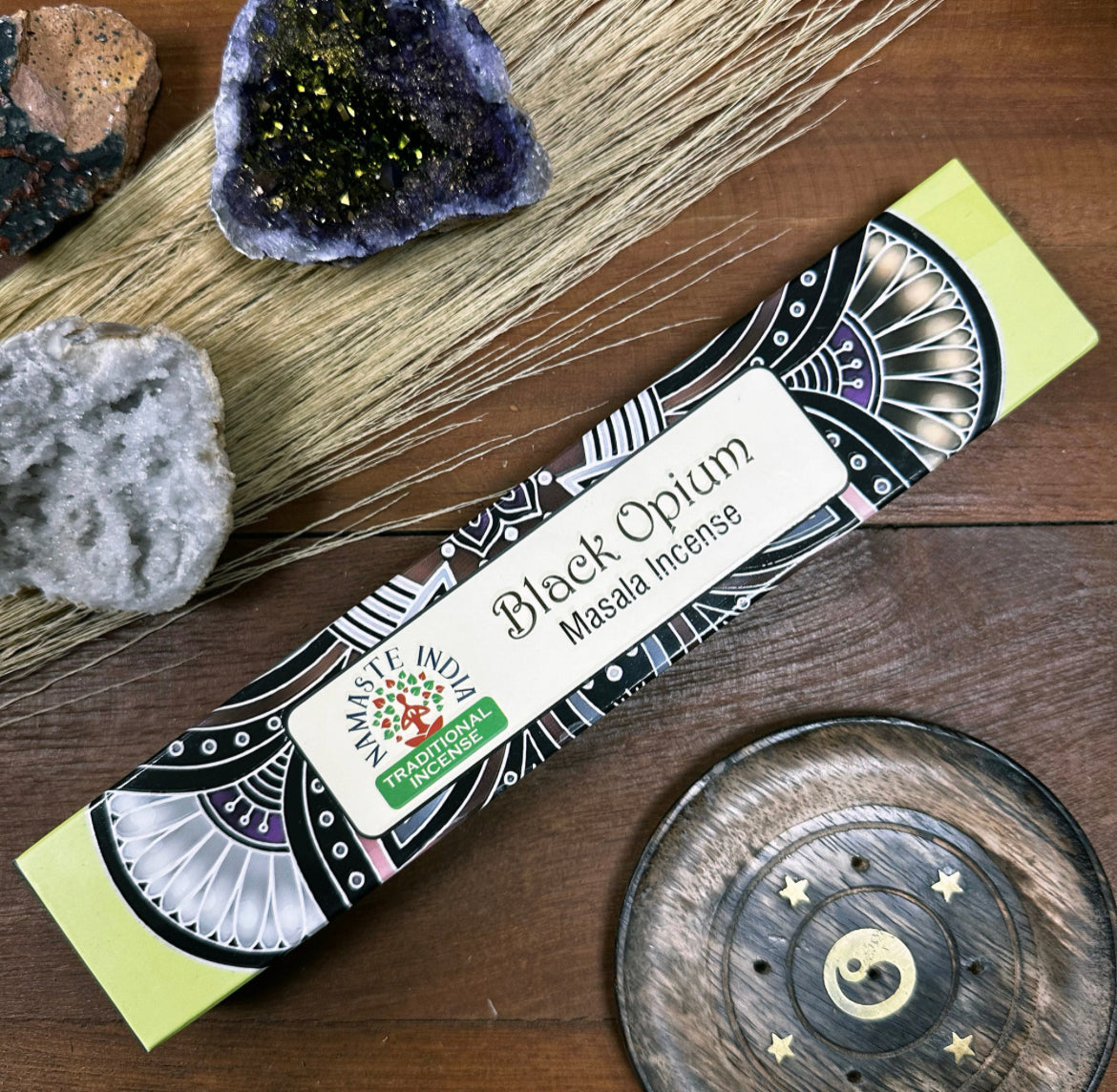 Incenso Namaste - Ópio Negro - Loja Mística