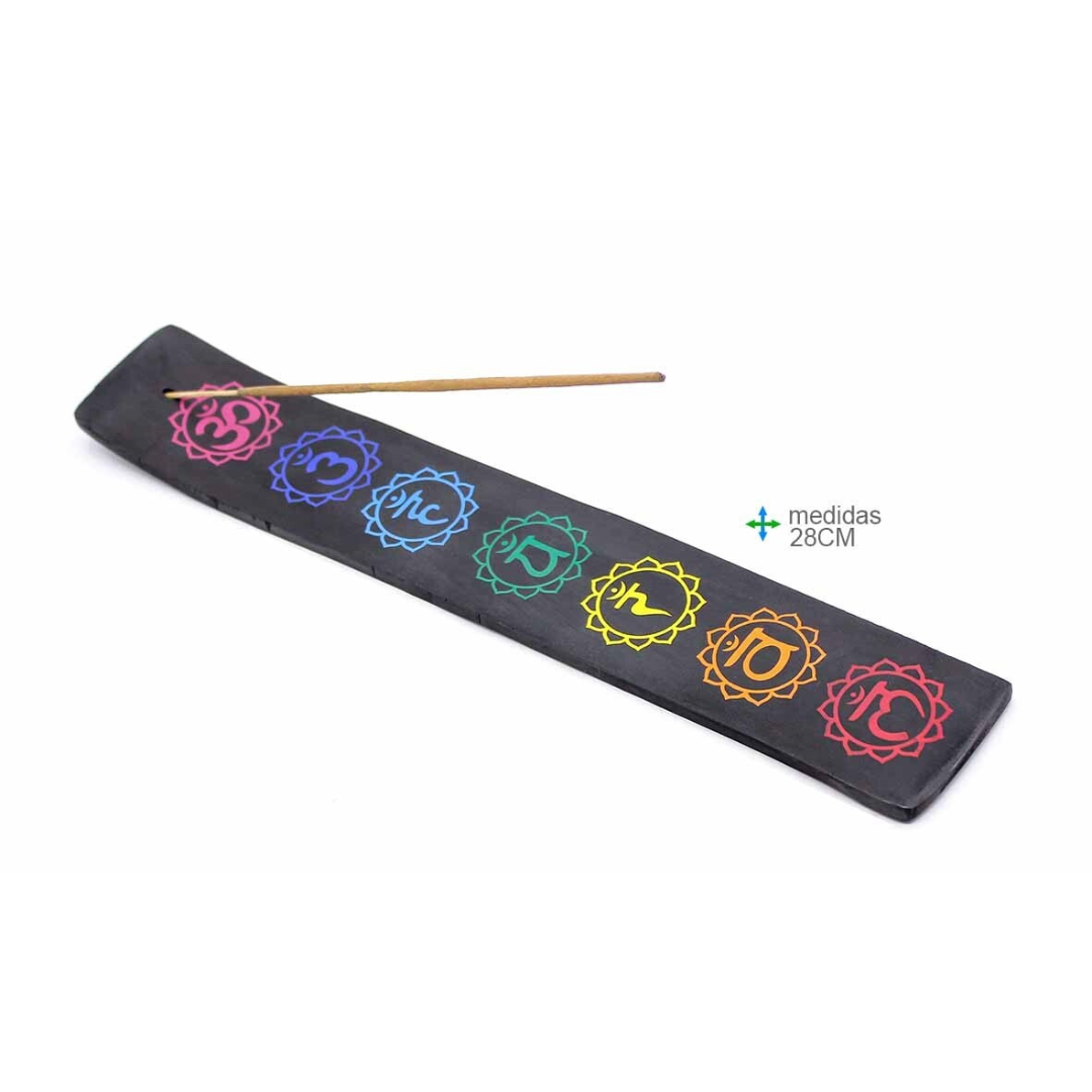 Porta Incenso 7 Chakras - Loja Mística