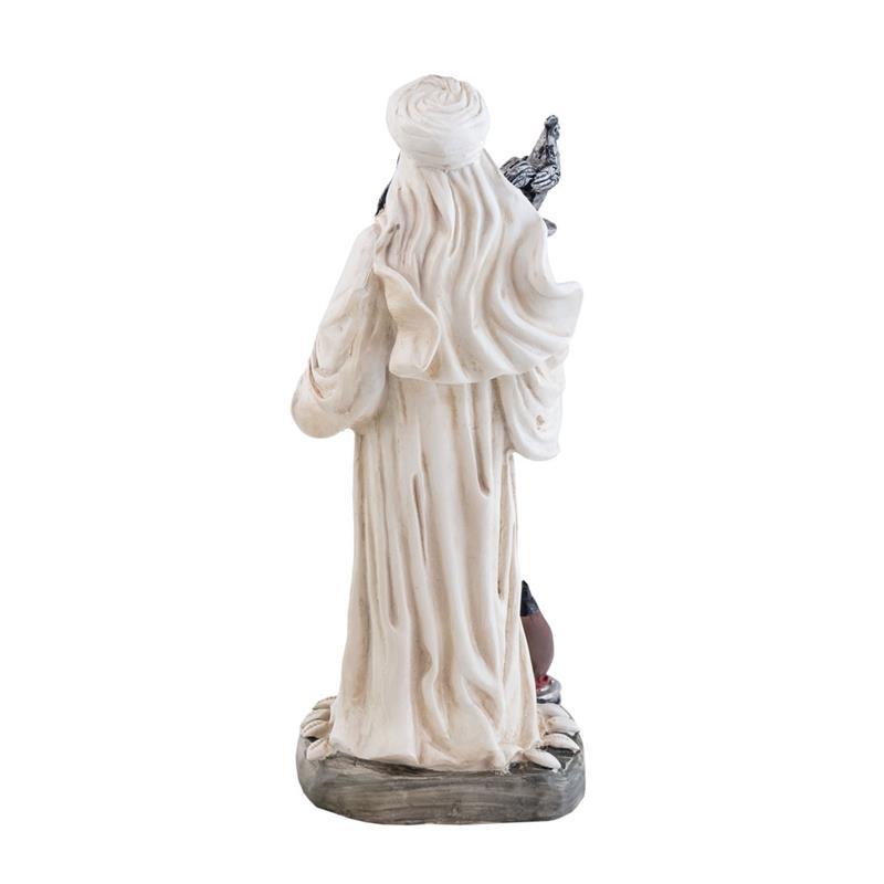 Estátua Obatala 20cm - Resina Premium - Loja Mística