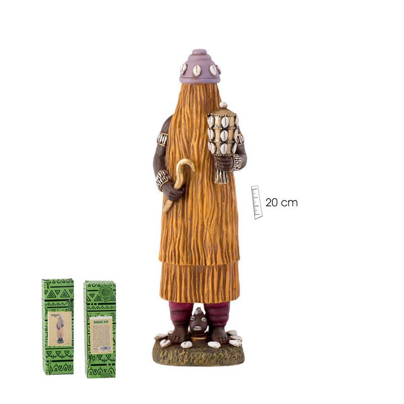 Estátua Babalu 20cm - Resina Premium - Loja Mística