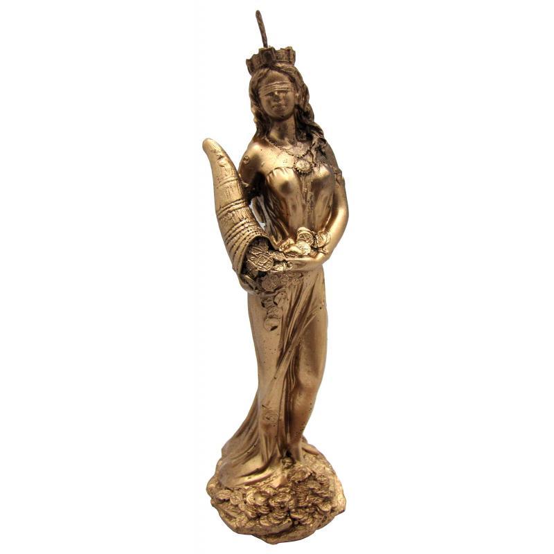 Vela Deusa da Fortuna 18cm - Loja Mística