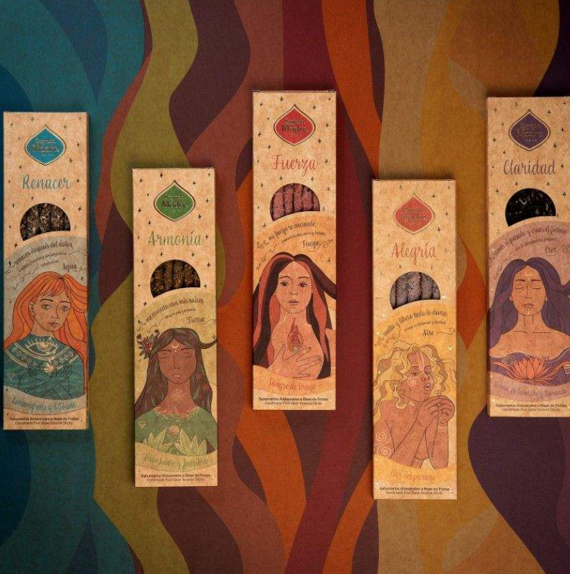 Incenso 5 Elementos Sagrada Madre - Éter - Clareza - Loja Mística