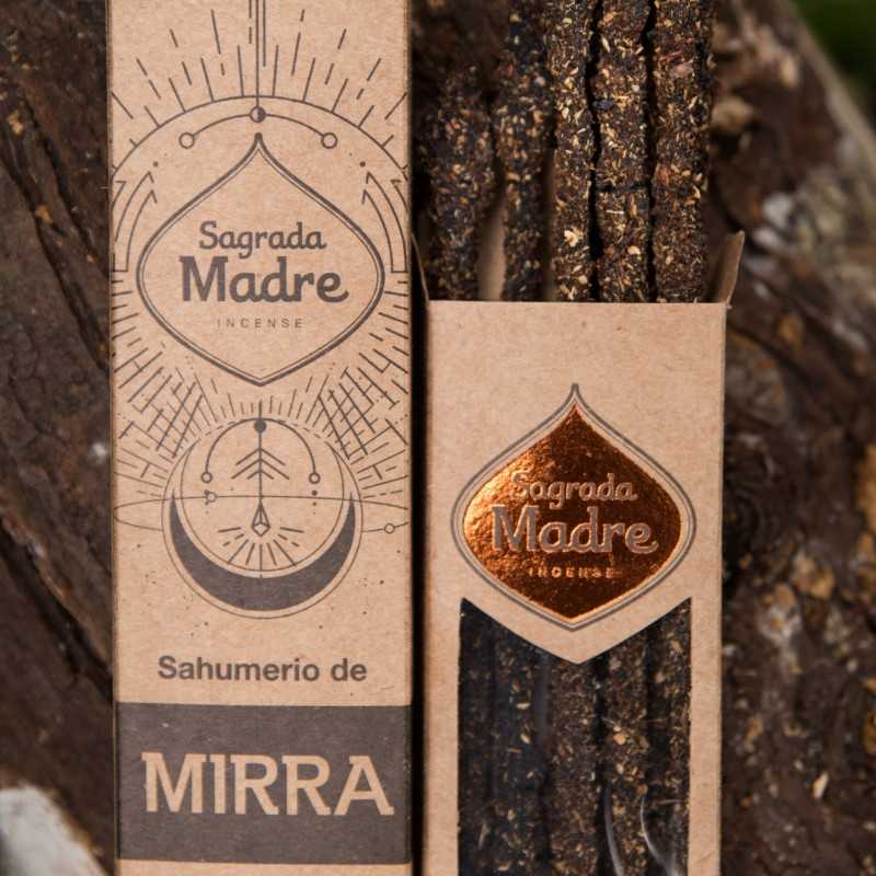 Incenso Sagrada Madre Natural - Mirra - Loja Mística