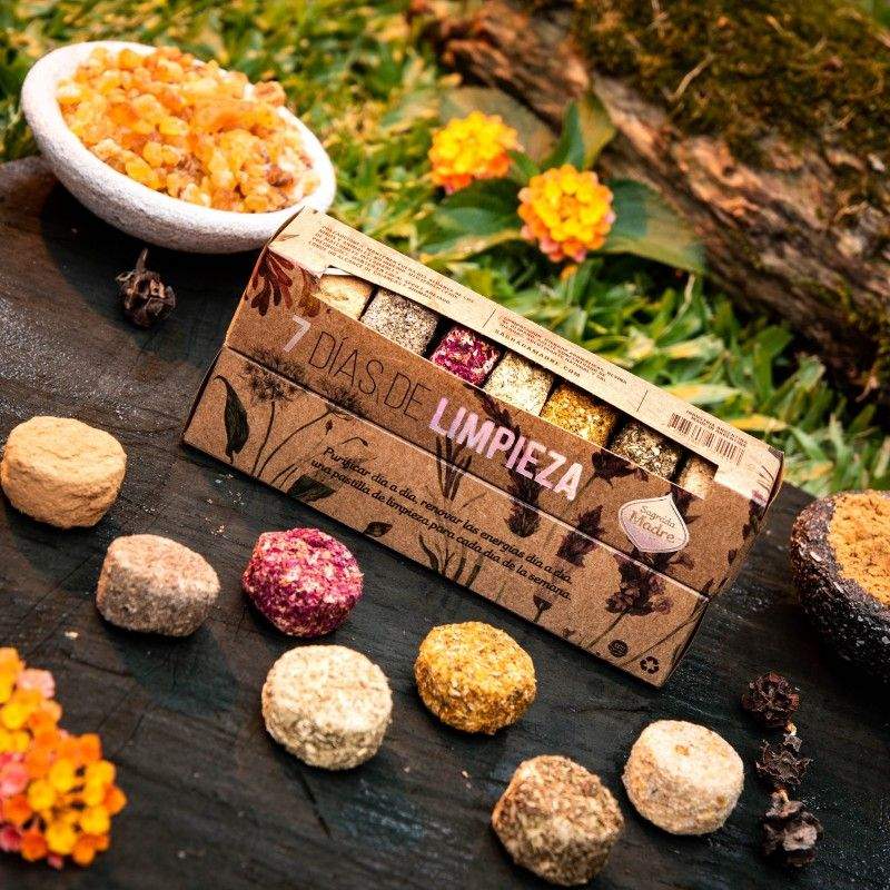 Pastilhas Defumação Sagrada Madre - 7 Dias Limpeza - Loja Mística