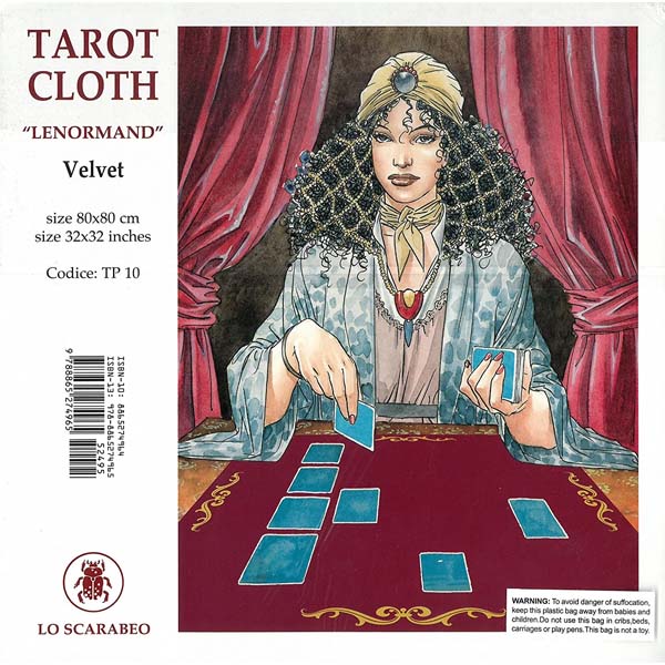 Pano Veludo Lançamento Tarot - Madame Lenorman - Loja Mística