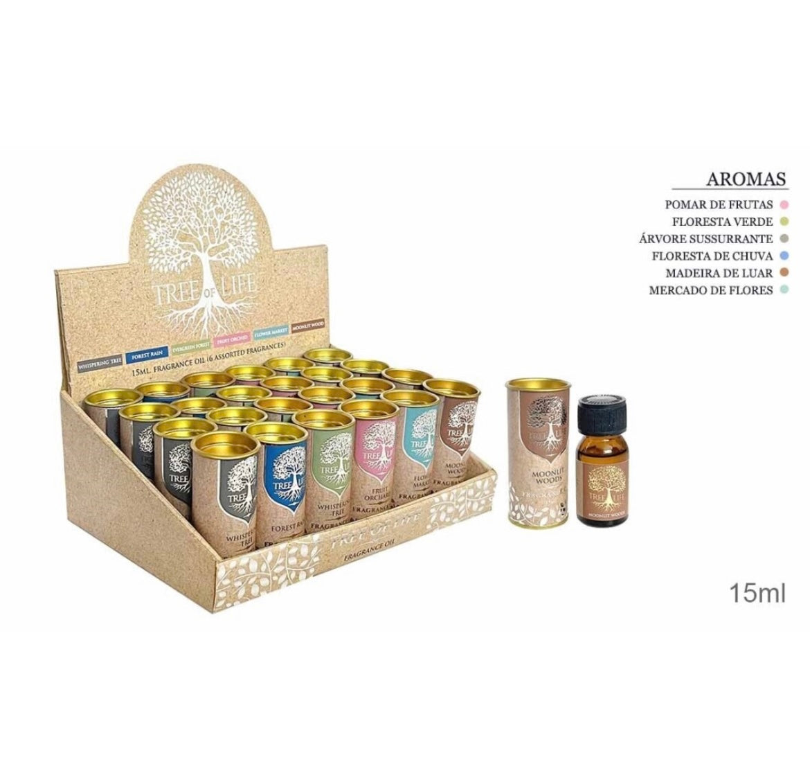 Essência Árvore da Vida 15ml - Loja Mística