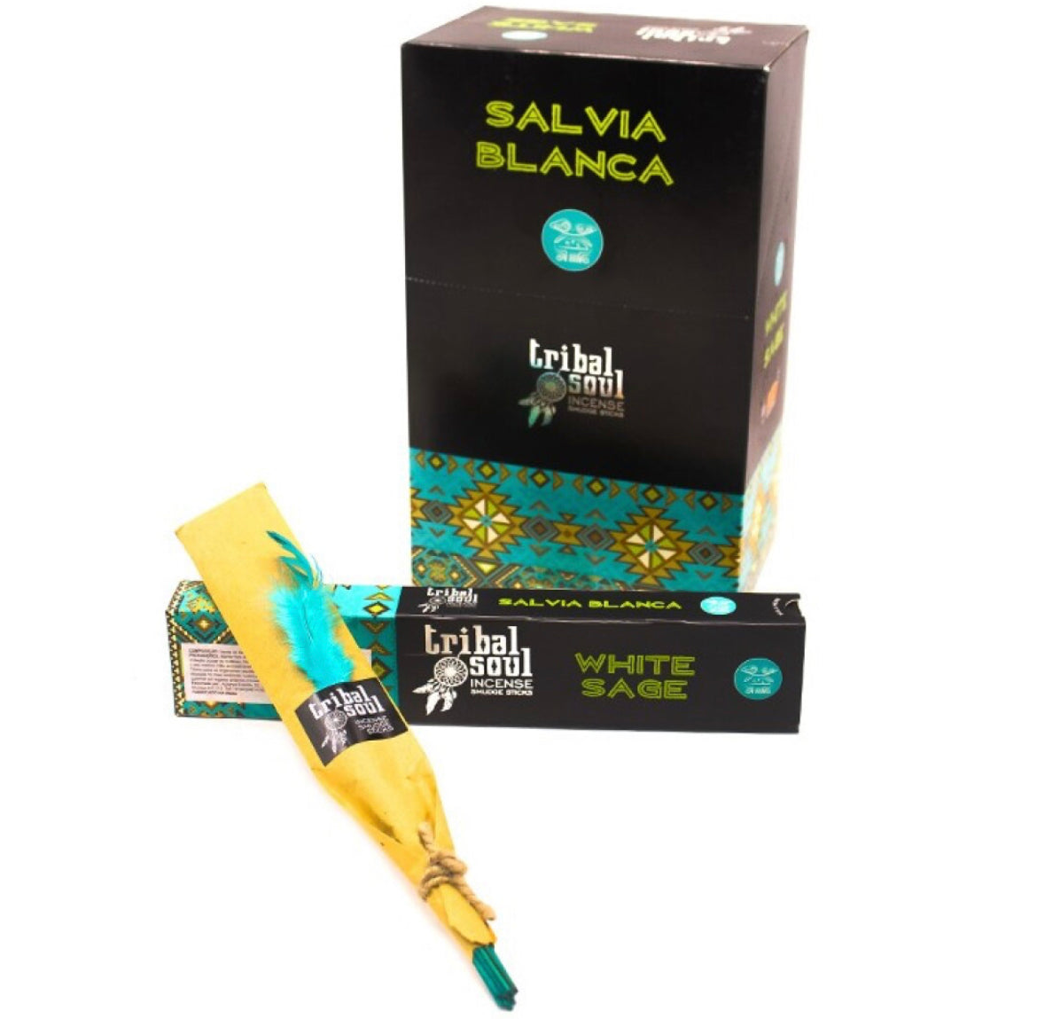 Incenso Tribal Soul Sálvia Branca - Loja Mística