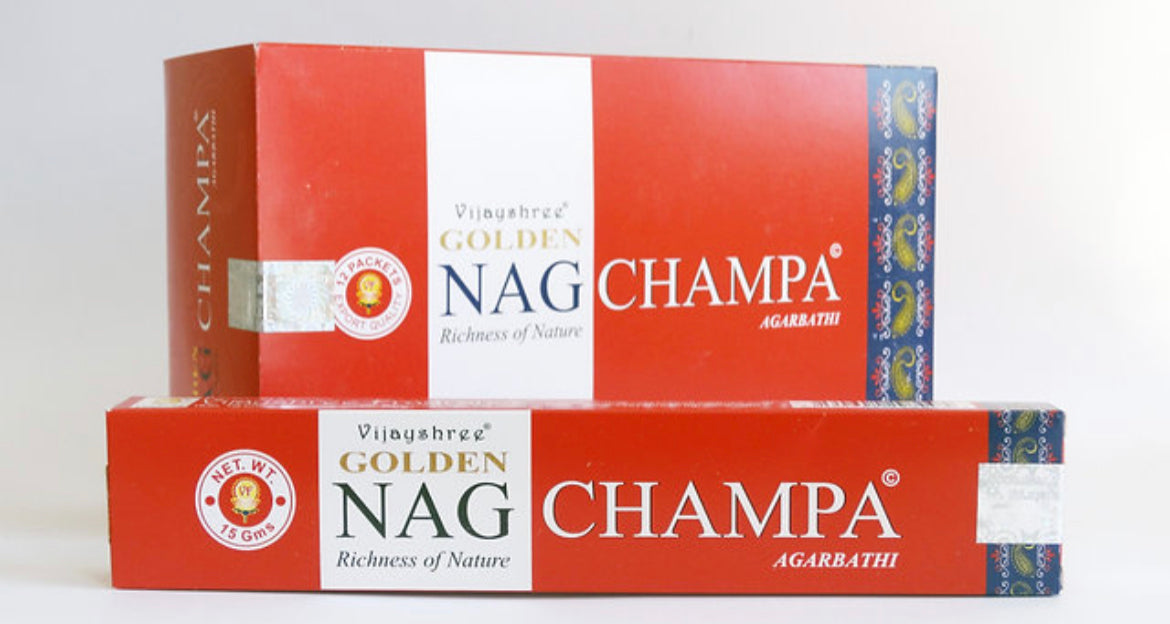 Incenso Nag Champa Golden - Loja Mística
