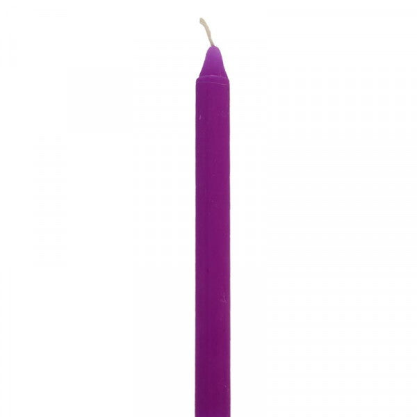 Vela Violeta 20cm - Loja Mística