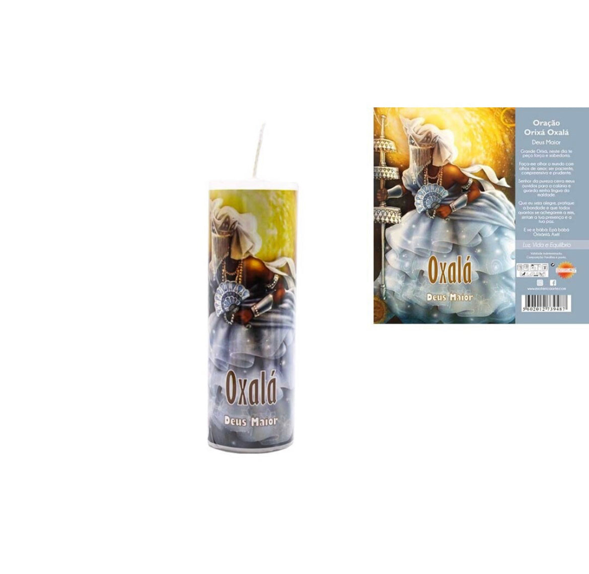 Vela 7 Dias - Oxalá - Loja Mística