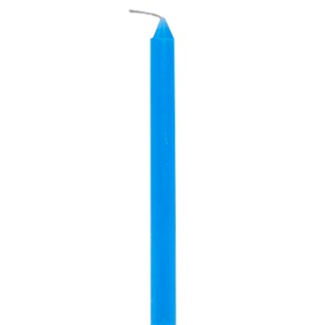 Vela Azul-Claro 20cm - Loja Mística