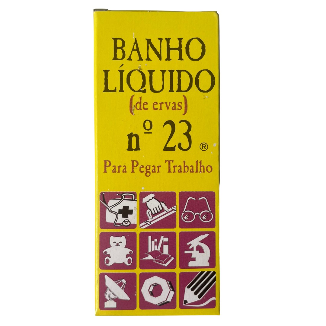 Banho 23 - Para Encontrar Trabalho - Loja Mística