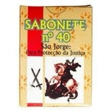 Sabonete 40 - São Jorge Proteção da Justiça - Loja Mística