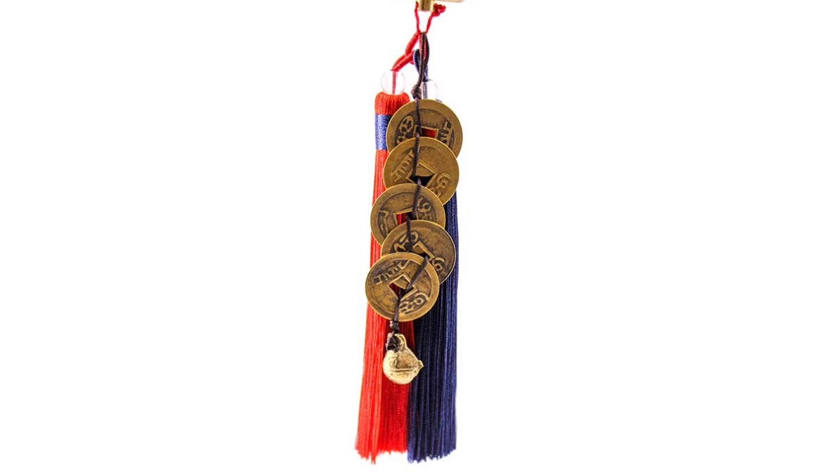 Pendente Feng Shui 38x4,2cm - Loja Mística