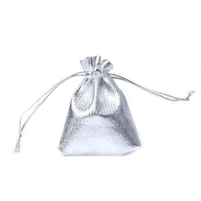 Bolsa Organza Prata - Loja Mística