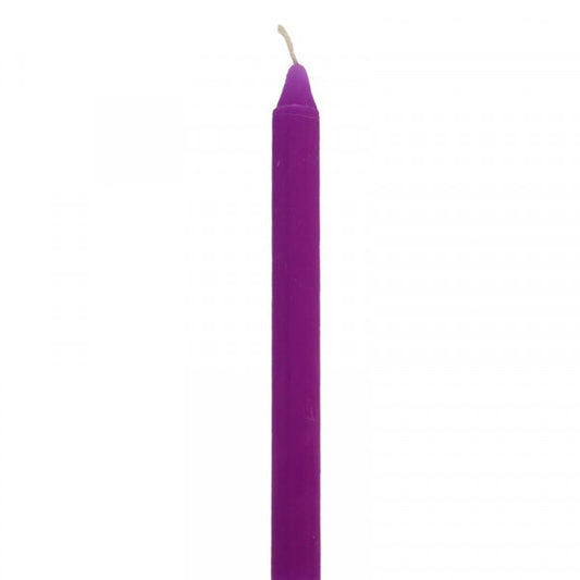 Vela Violeta 20cm - Loja Mística